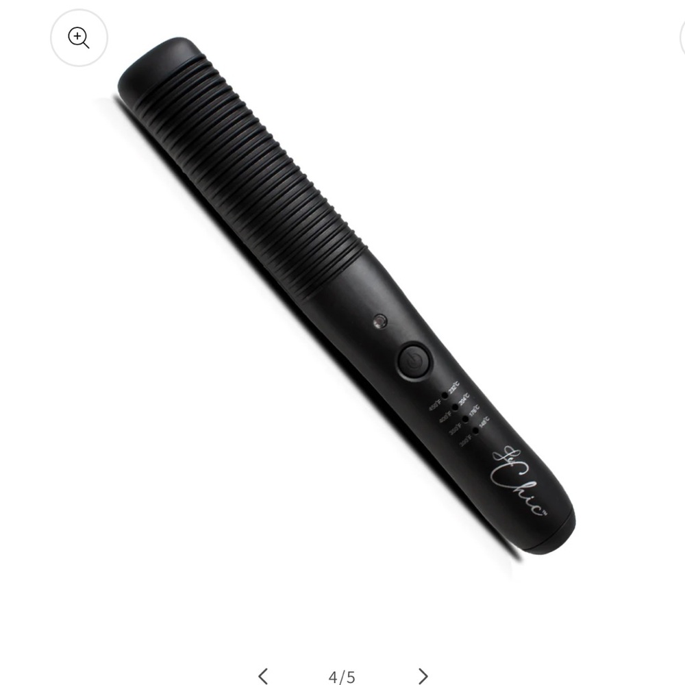 Très Chic Luxe heated ionic comb